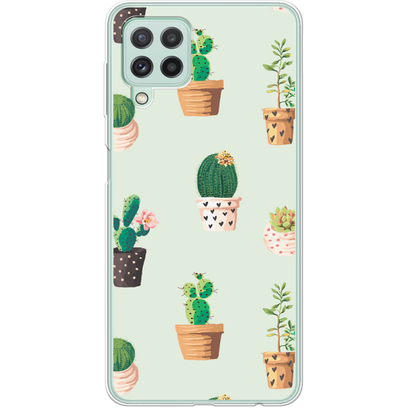 Чехол BoxFace Samsung A225 Galaxy A22 L-green Cacti