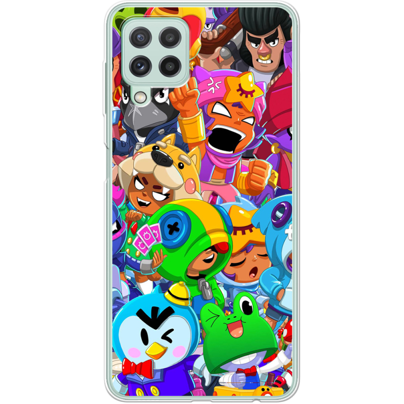 Чехол BoxFace Samsung A225 Galaxy A22 friends brawl stars