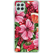 Чехол BoxFace Samsung A225 Galaxy A22 Tropical Flowers