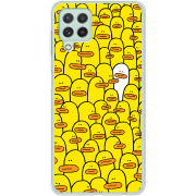 Чехол BoxFace Samsung A225 Galaxy A22 Yellow Ducklings