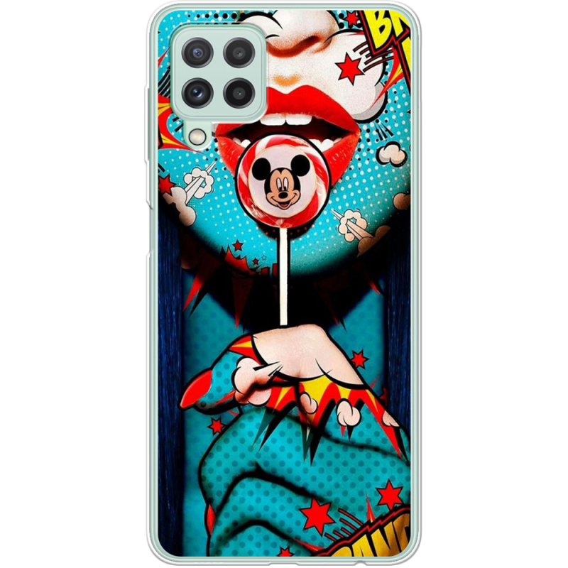 Чехол BoxFace Samsung A225 Galaxy A22 Girl Pop Art