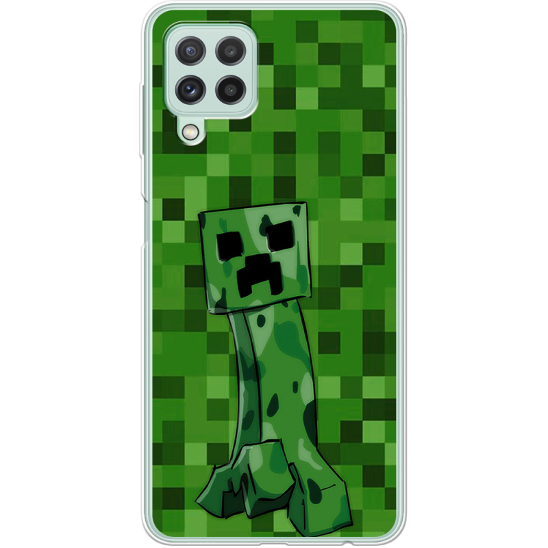 Чехол BoxFace Samsung A225 Galaxy A22 Minecraft Creeper