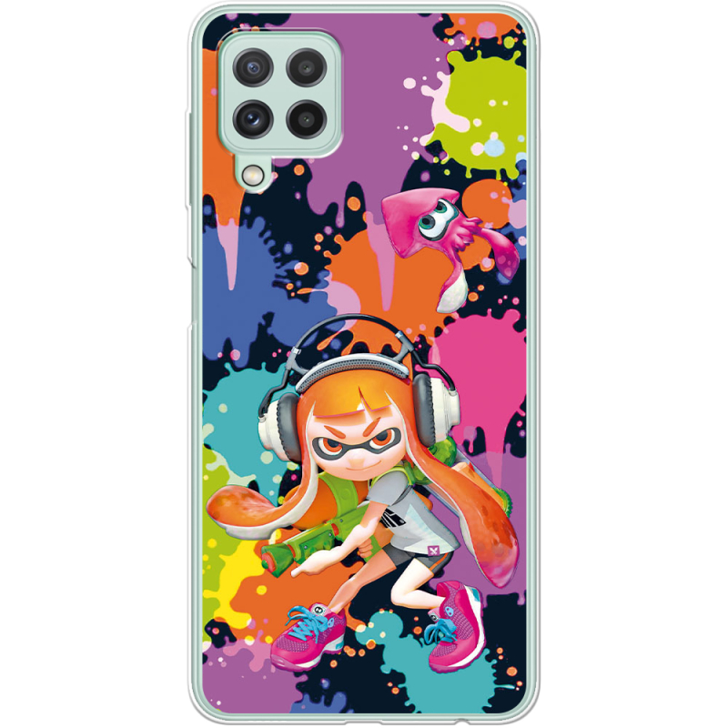 Чехол BoxFace Samsung A225 Galaxy A22 Splatoon Inklings