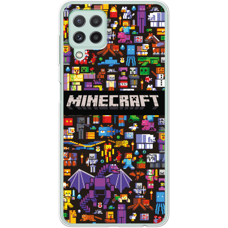 Чехол BoxFace Samsung A225 Galaxy A22 Minecraft Mobbery