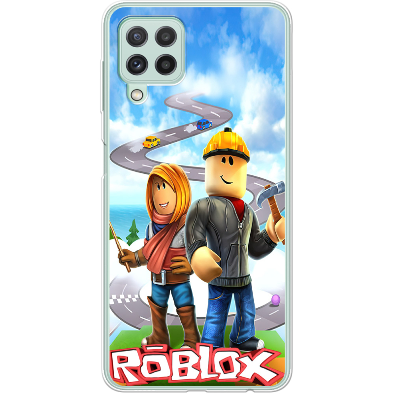 Чехол BoxFace Samsung A225 Galaxy A22 Roblox Білдерман