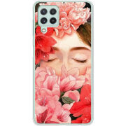 Чехол BoxFace Samsung A225 Galaxy A22 Girl in Flowers