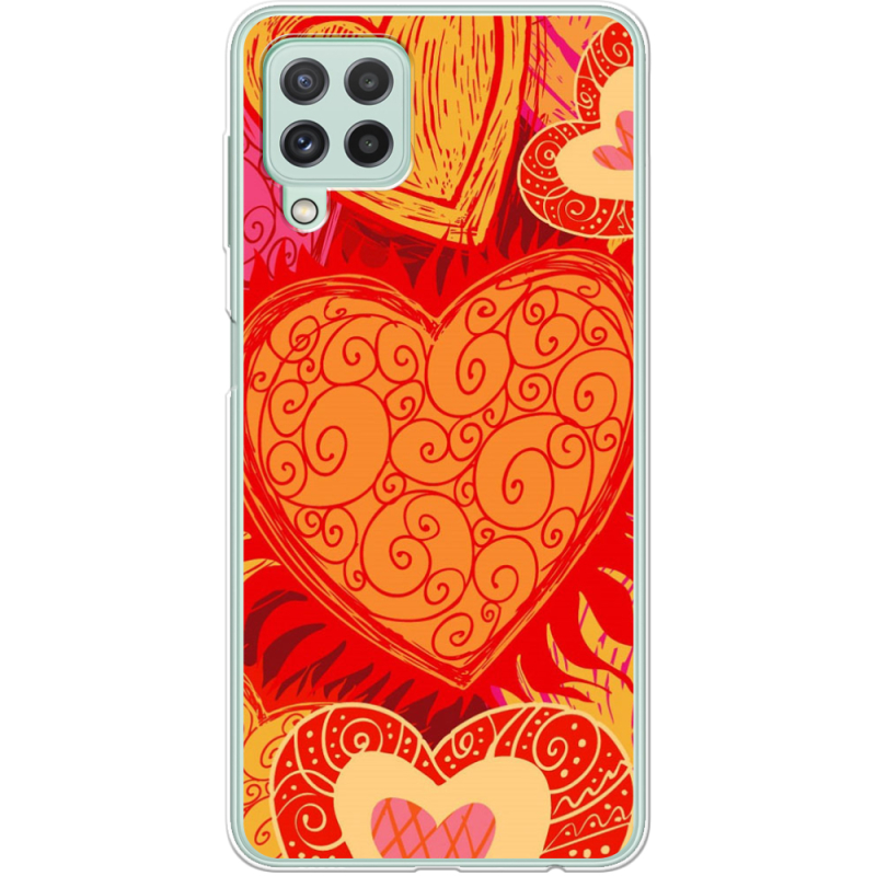 Чехол BoxFace Samsung A225 Galaxy A22 Warm Hearts