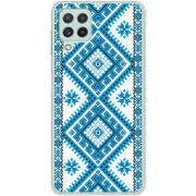 Чехол BoxFace Samsung A225 Galaxy A22 Блакитний Орнамент