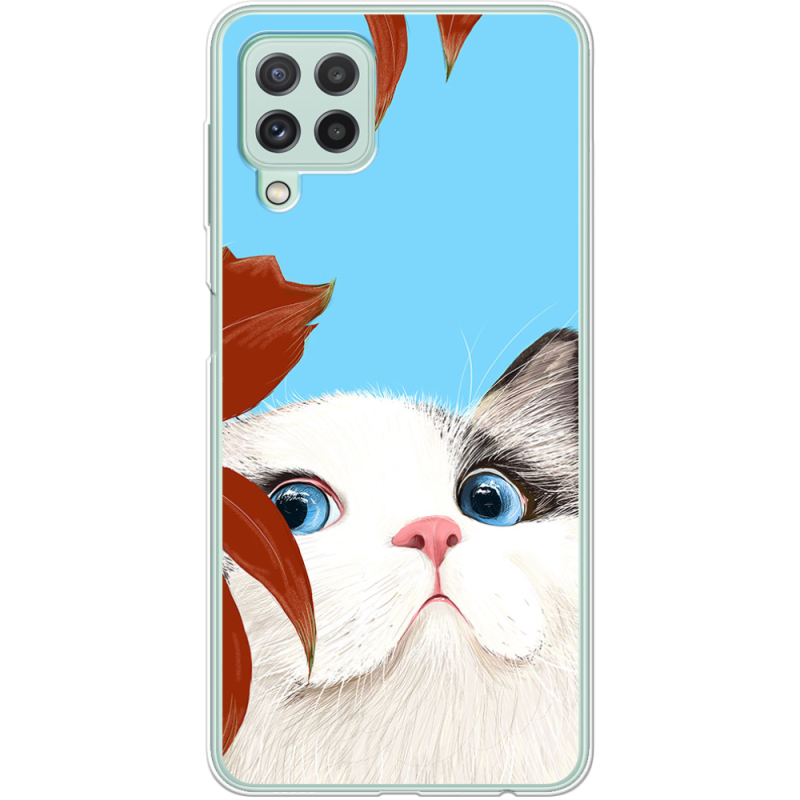 Чехол BoxFace Samsung A225 Galaxy A22 Wondering Cat