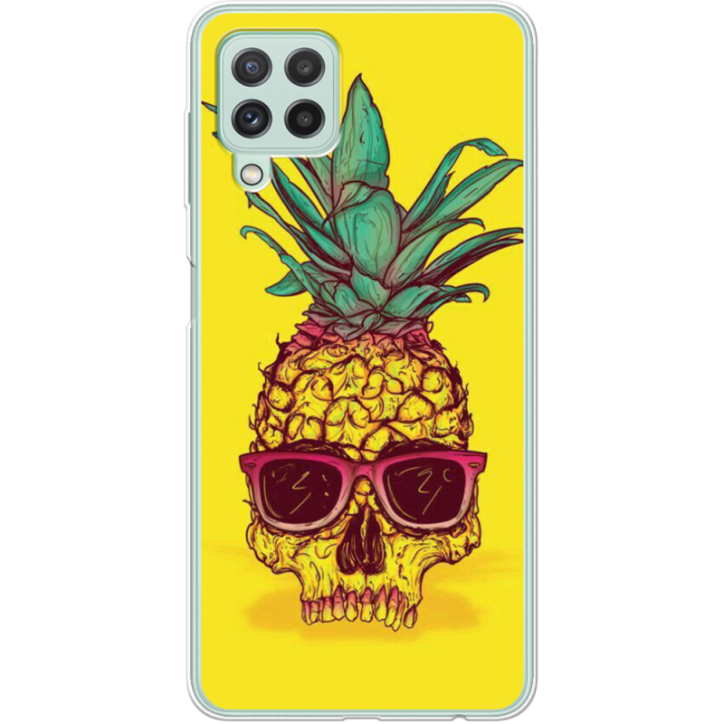 Чехол BoxFace Samsung A225 Galaxy A22 Pineapple Skull