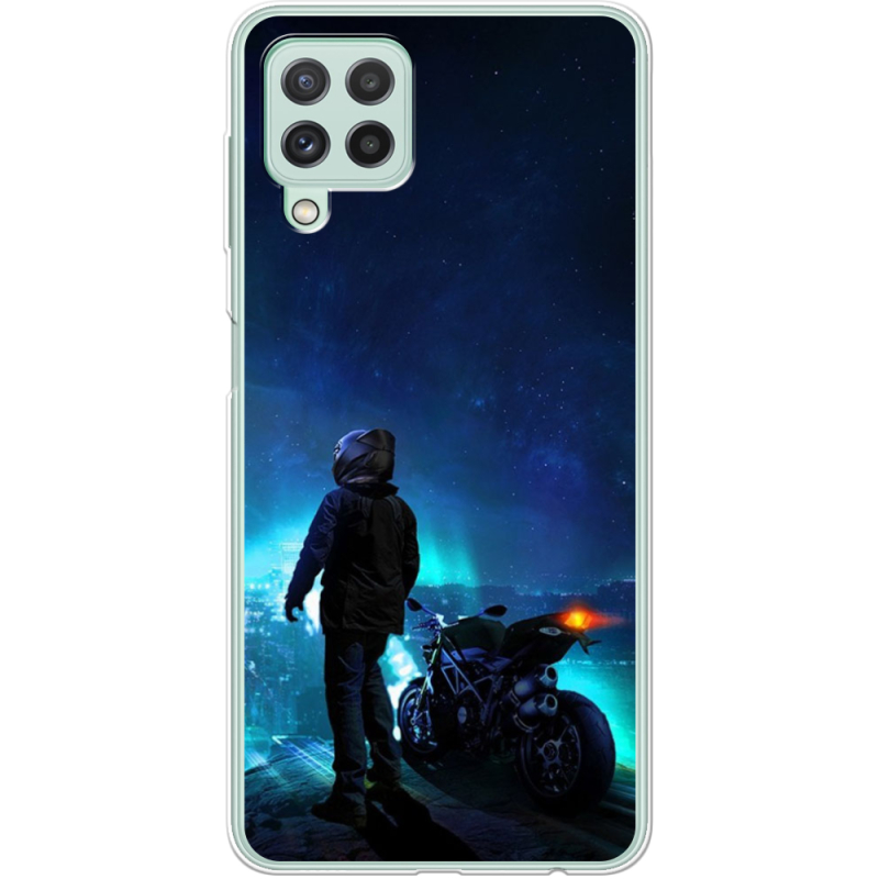 Чехол BoxFace Samsung A225 Galaxy A22 Motorcyclist