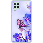 Чехол BoxFace Samsung A225 Galaxy A22 Orchids and Butterflies
