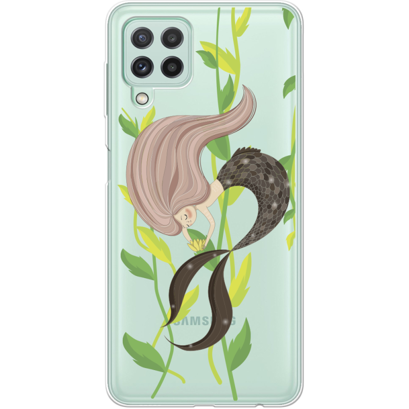 Прозрачный чехол BoxFace Samsung A225 Galaxy A22 Cute Mermaid