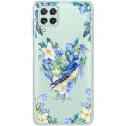 Прозрачный чехол BoxFace Samsung A225 Galaxy A22 Spring Bird