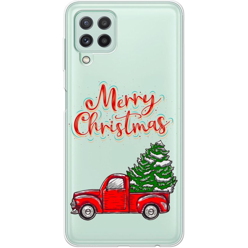 Прозрачный чехол BoxFace Samsung A225 Galaxy A22 Holiday Car