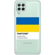 Прозрачный чехол BoxFace Samsung A225 Galaxy A22 Pantone вільний синій