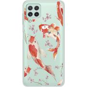 Прозрачный чехол BoxFace Samsung A225 Galaxy A22 Japanese Koi Fish