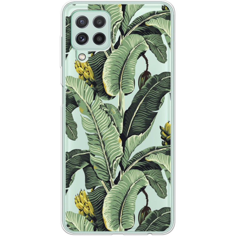 Прозрачный чехол BoxFace Samsung A225 Galaxy A22 Banana Leaves