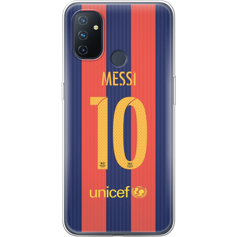 Чехол BoxFace OnePlus Nord N100 Messi 10