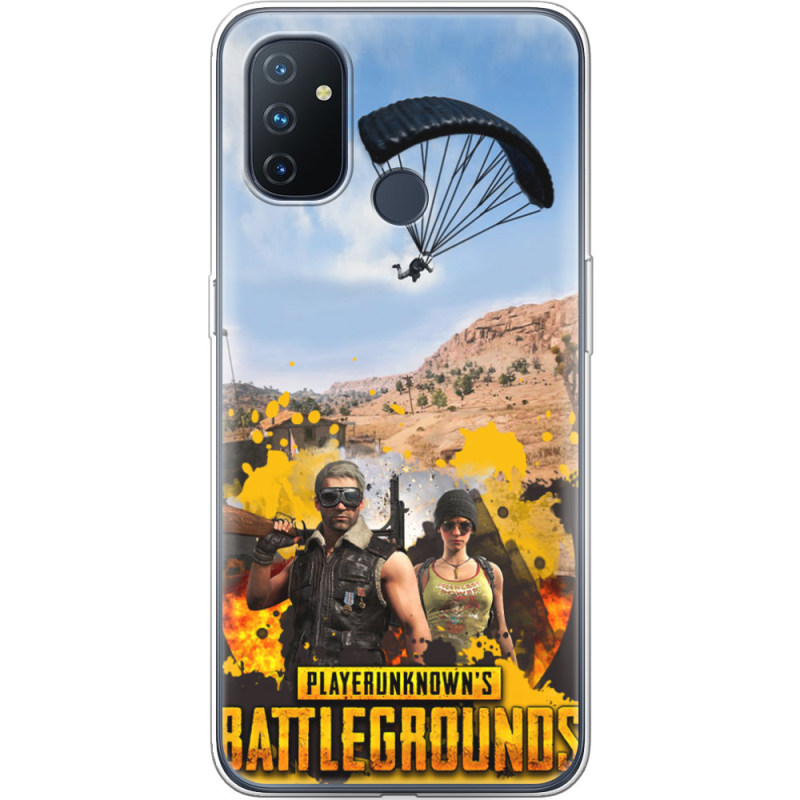 Чехол BoxFace OnePlus Nord N100 Pubg parachute