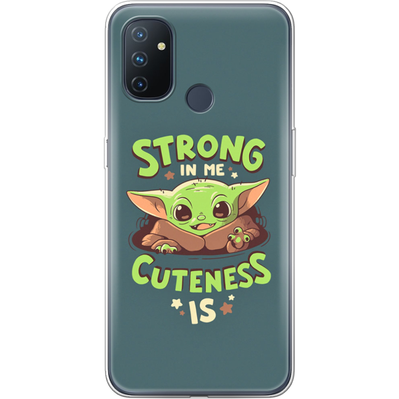 Чехол BoxFace OnePlus Nord N100 Strong in me Cuteness is