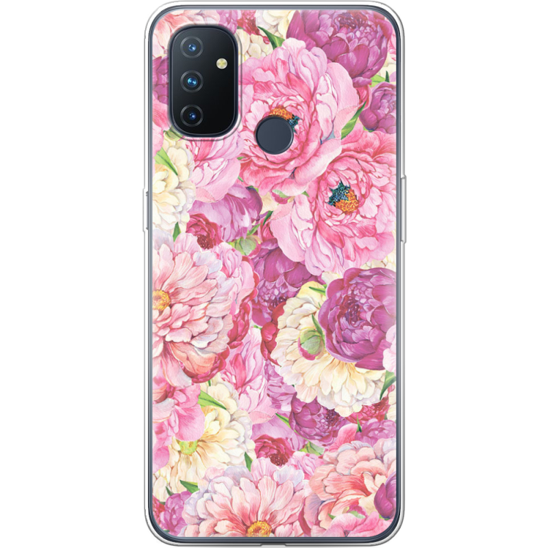 Чехол BoxFace OnePlus Nord N100 Pink Peonies