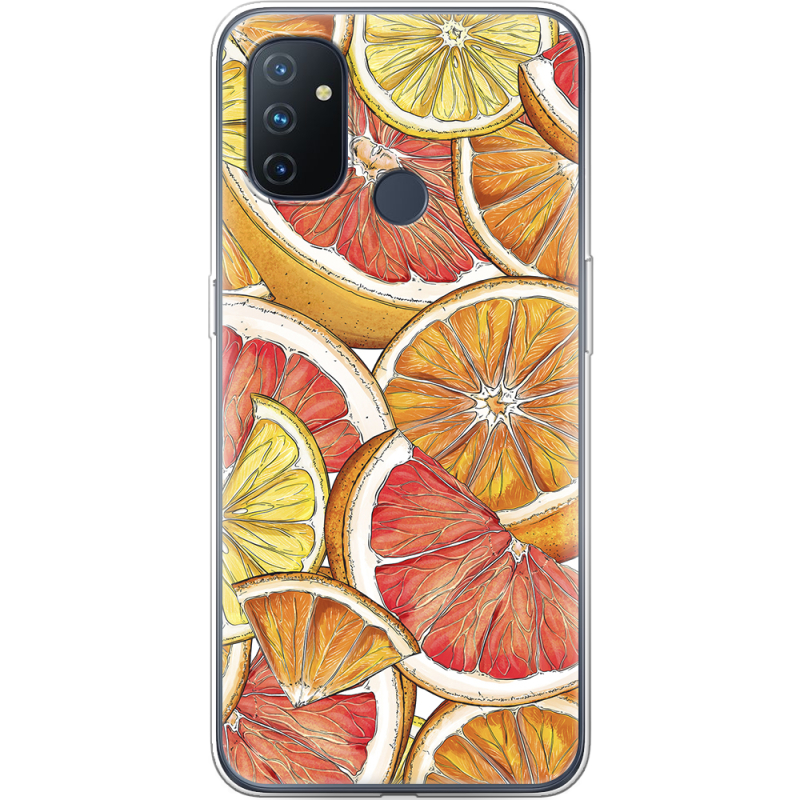 Чехол BoxFace OnePlus Nord N100 Citrus Pattern