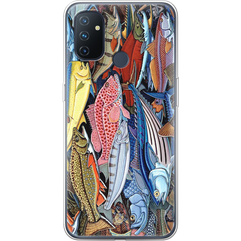 Чехол BoxFace OnePlus Nord N100 Sea Fish