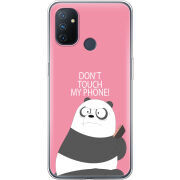 Чехол BoxFace OnePlus Nord N100 Dont Touch My Phone Panda