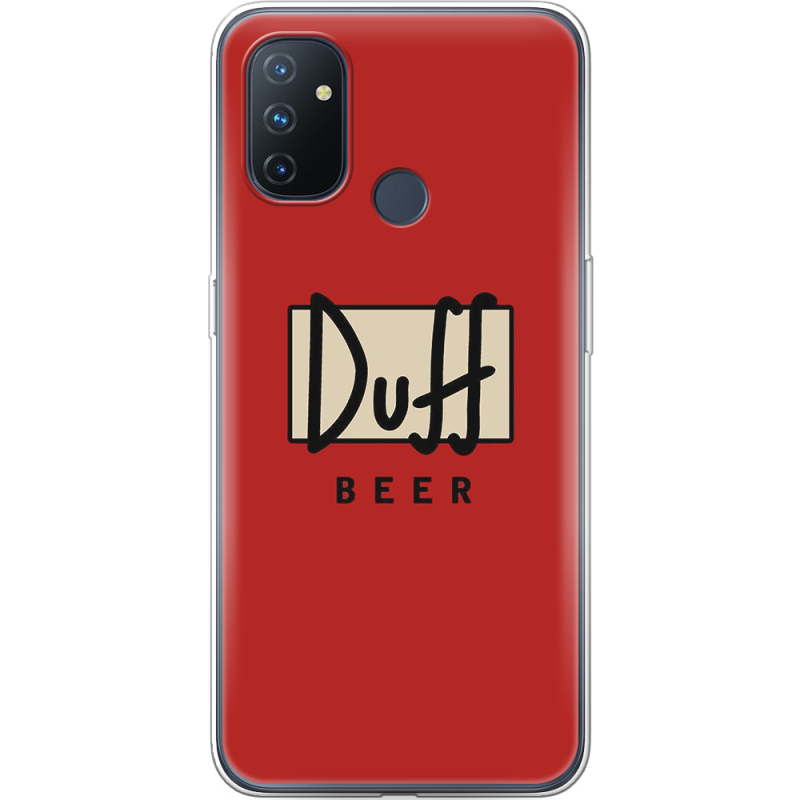 Чехол BoxFace OnePlus Nord N100 Duff beer