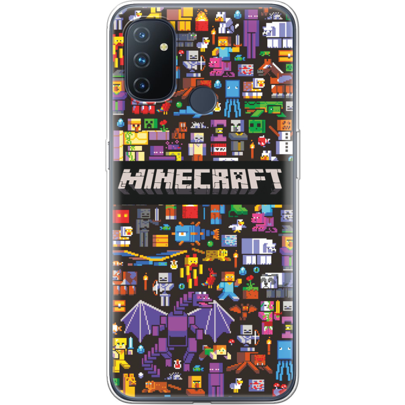 Чехол BoxFace OnePlus Nord N100 Minecraft Mobbery