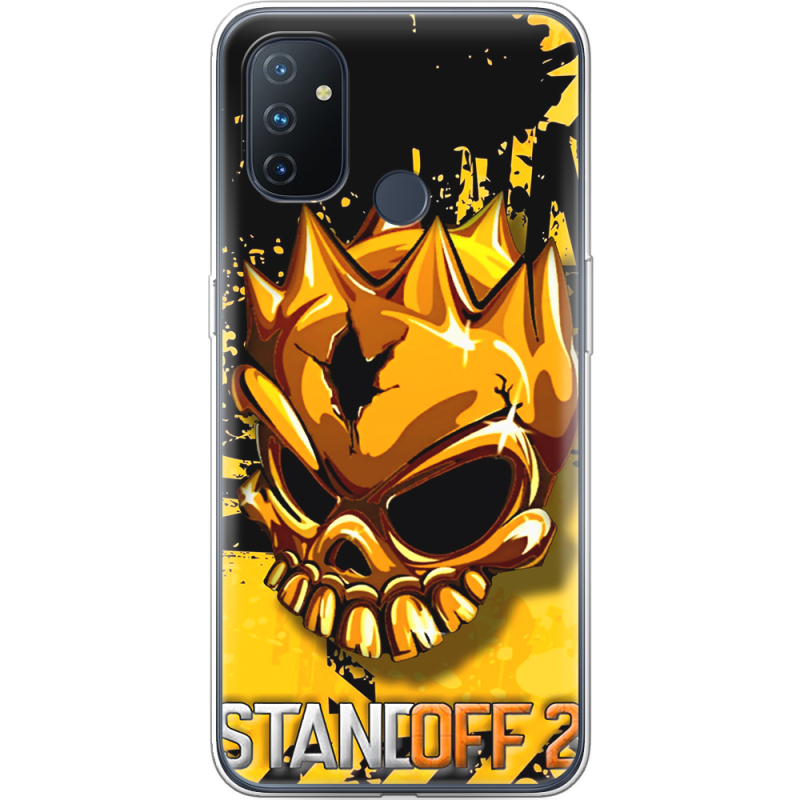 Чехол BoxFace OnePlus Nord N100 StandOff 2 gold