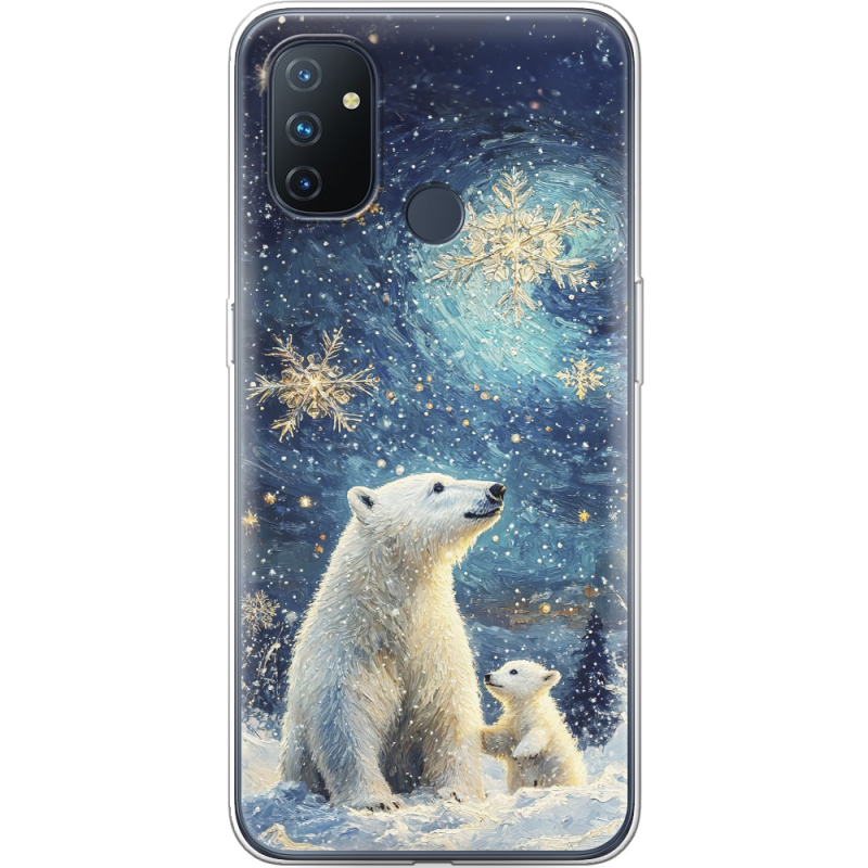 Чехол BoxFace OnePlus Nord N100 Північні ведмеді