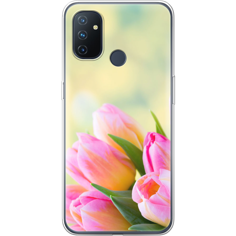 Чехол BoxFace OnePlus Nord N100 Bouquet of Tulips