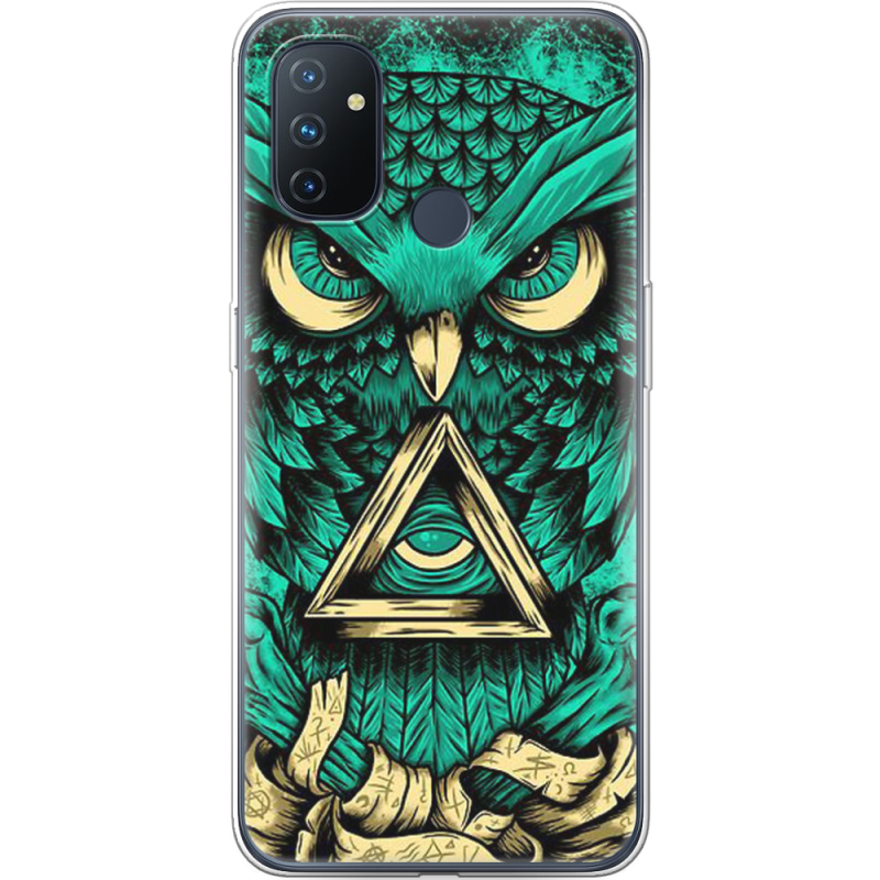 Чехол BoxFace OnePlus Nord N100 Masonic Owl