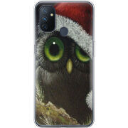 Чехол BoxFace OnePlus Nord N100 Christmas Owl