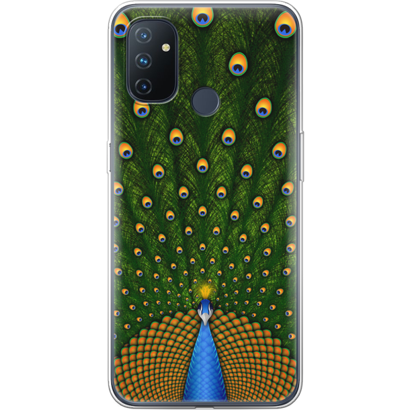 Чехол BoxFace OnePlus Nord N100 Peacocks Tail