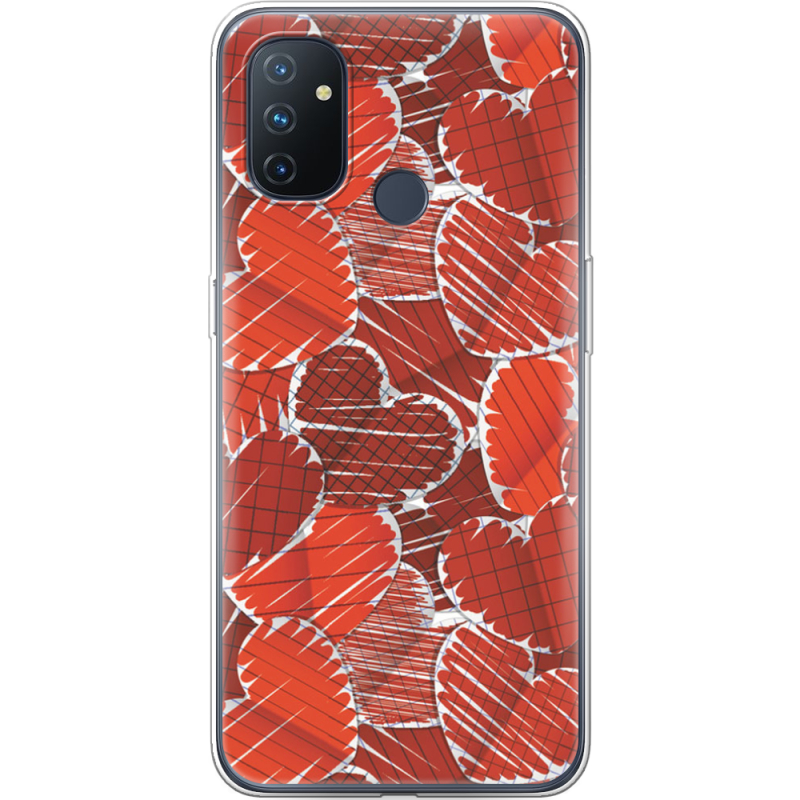 Чехол BoxFace OnePlus Nord N100 Heart Strings