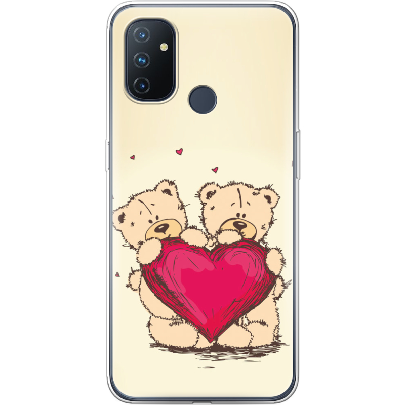 Чехол BoxFace OnePlus Nord N100 Teddy Bear Love