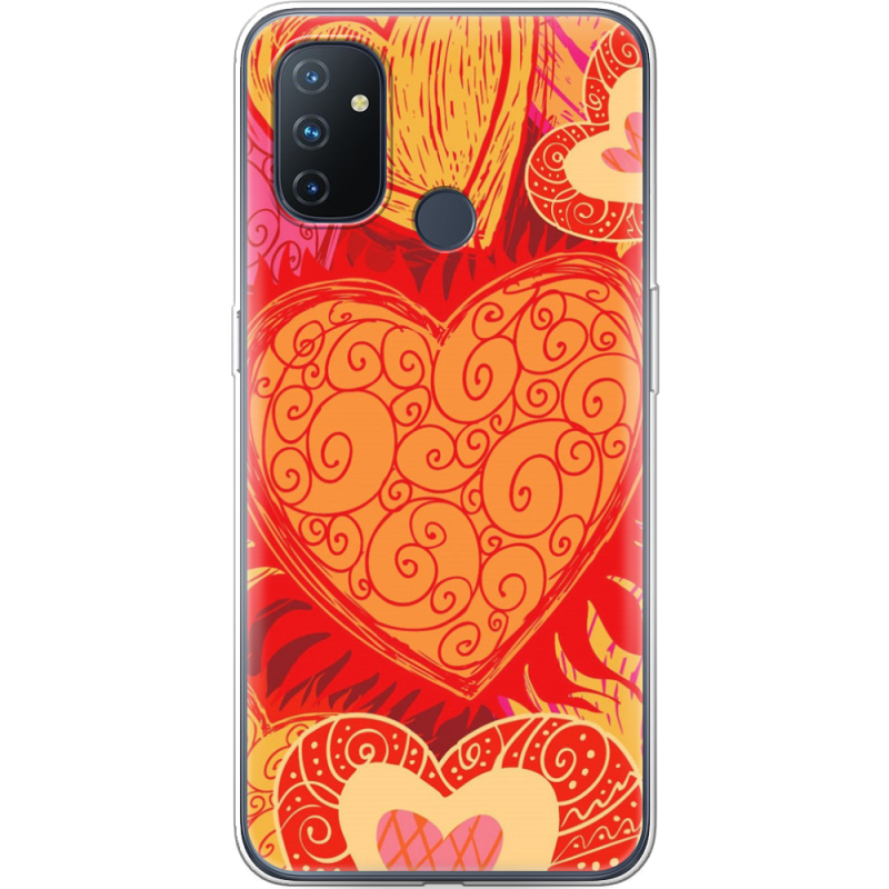 Чехол BoxFace OnePlus Nord N100 Warm Hearts