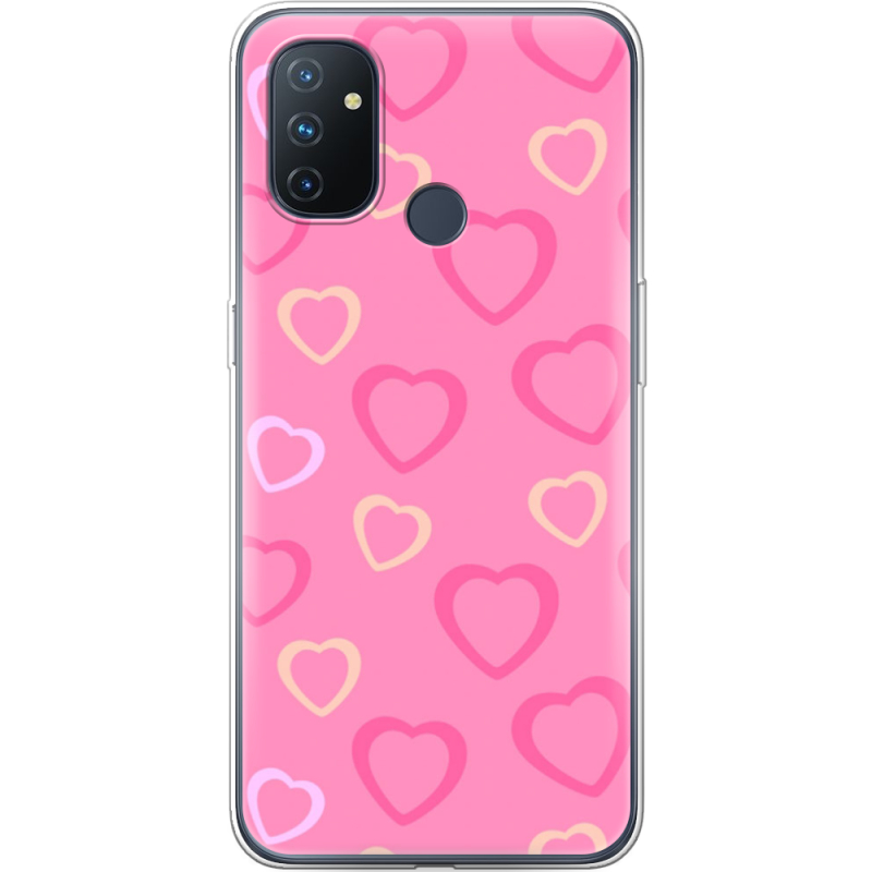 Чехол BoxFace OnePlus Nord N100 Sugar Hearts