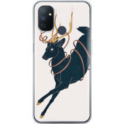 Чехол BoxFace OnePlus Nord N100 Black Deer