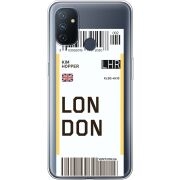 Прозрачный чехол BoxFace OnePlus Nord N100 Ticket London