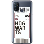 Прозрачный чехол BoxFace OnePlus Nord N100 Ticket Hogwarts