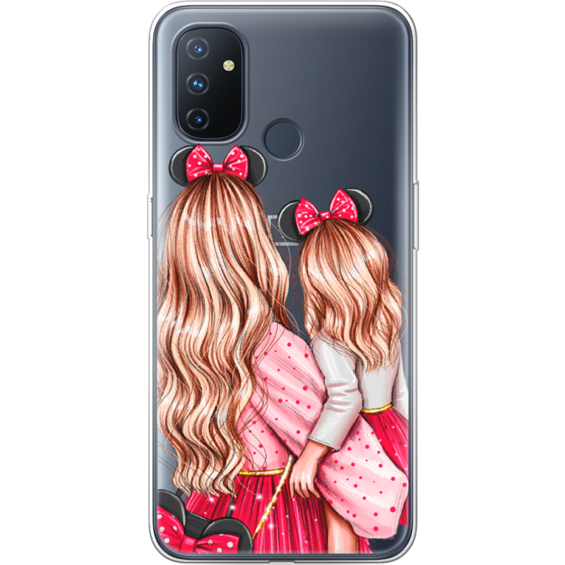 Прозрачный чехол BoxFace OnePlus Nord N100 Mouse Girls