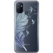 Прозрачный чехол BoxFace OnePlus Nord N100 Feather