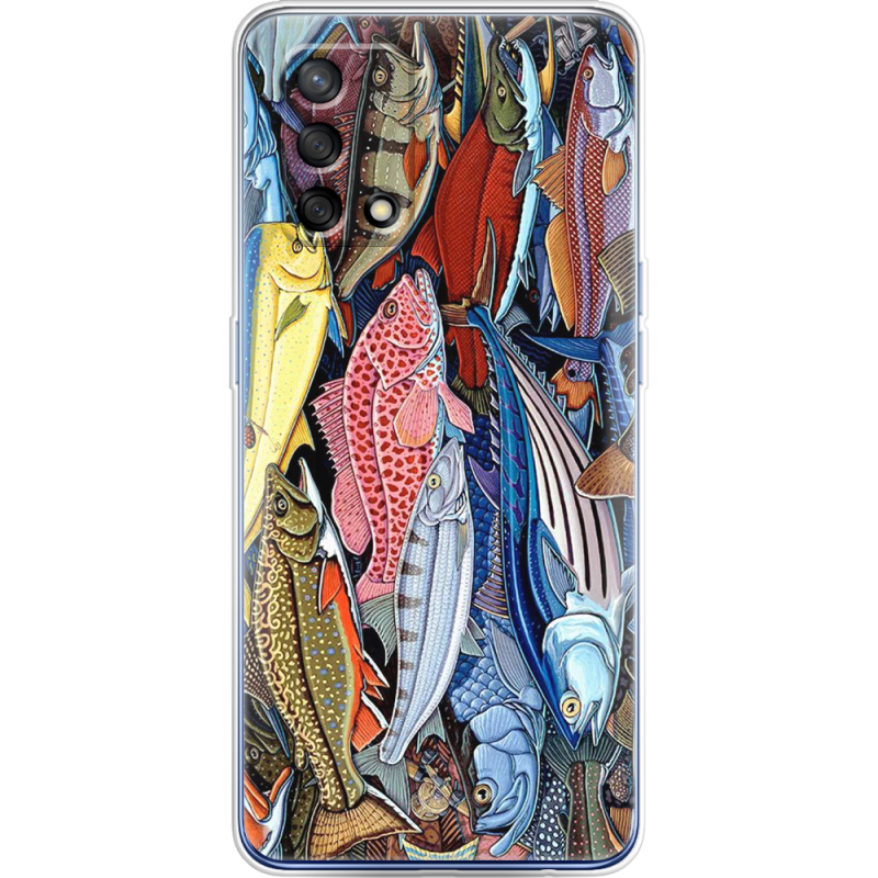 Чехол BoxFace OPPO A74 Sea Fish