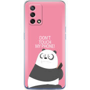 Чехол BoxFace OPPO A74 Dont Touch My Phone Panda