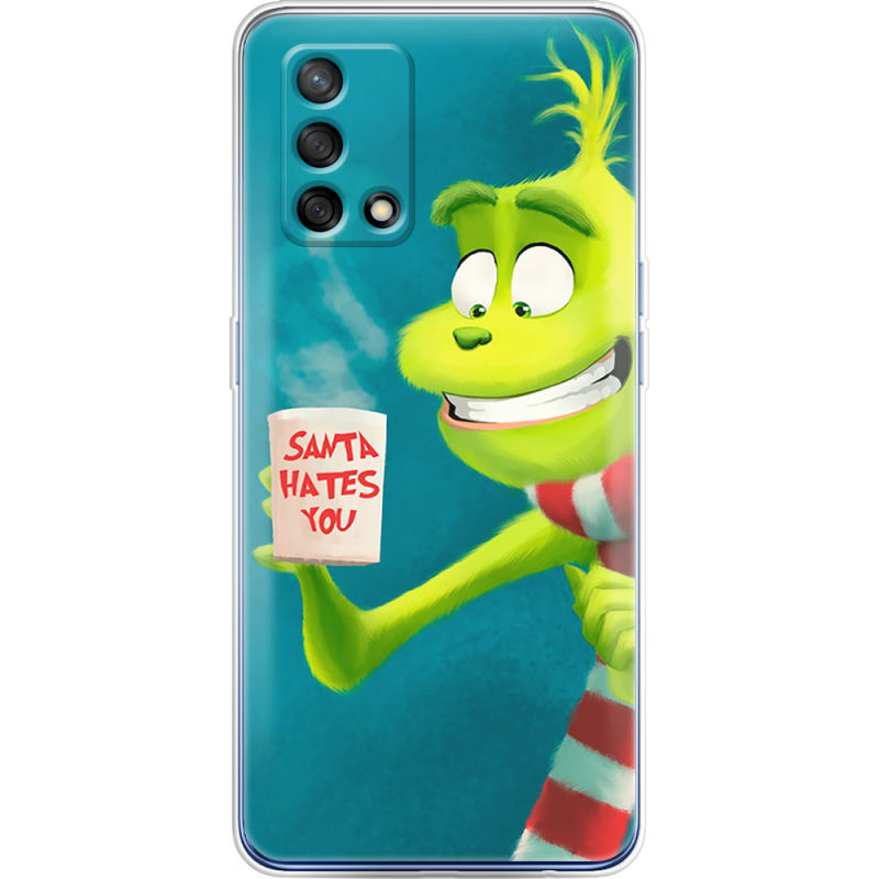 Чехол BoxFace OPPO A74 Santa Hates You