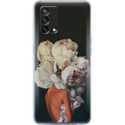 Чехол BoxFace OPPO A74 Exquisite White Flowers